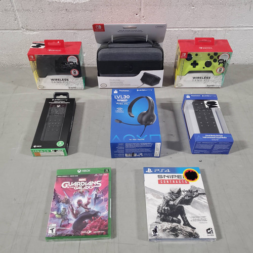 78 Units of Video Games & Accessories - MSRP $2,507 - Returns (Lot # 663101)