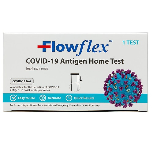 30 Units of Flowflex - COVID-19 Antigen Rapid Home Test Kit - 1.0ea Various Expiration Dates -  - MSRP $390 - Like New (Lot # 102-LK649133)