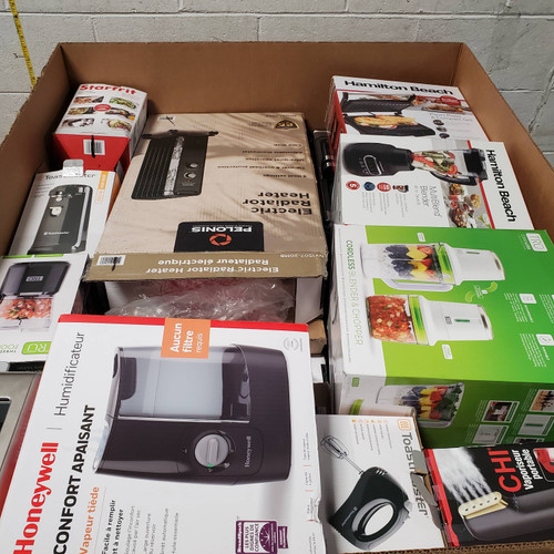 36 units of Small Appliances - MSRP $1,876 - Returns (Lot # 682234)