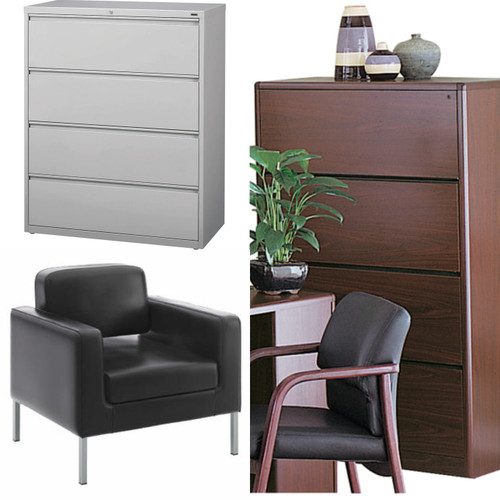 4 units of High Value Office Furniture High Value MSRP 8,644 Like New (Lot 685103