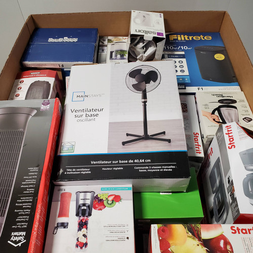 37 units of Small Appliances - MSRP $2,710 - Returns (Lot # 694638)