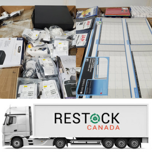 4983 units of Business Products - MSRP $187,974 - Returns (Lot # TK775901)  - Restock Canada