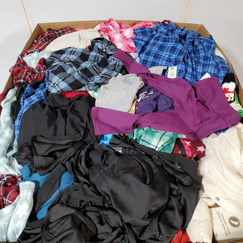 561 units of Women Clothing - MSRP $9,993 - Returns (Lot # 769727) -  Restock Canada