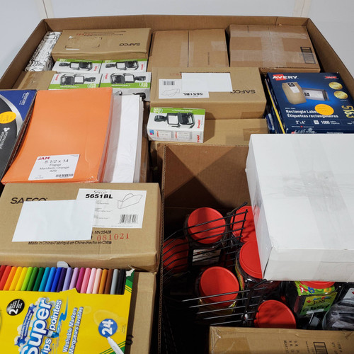 215 units of Office & School Supplies - MSRP $7,765 - Returns (Lot # 775219)