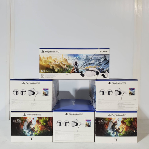 6 units of PlayStation VR2 Horizon Call of the Mountain Bundle - MSRP $4,919 - Returns (Lot # 782606)