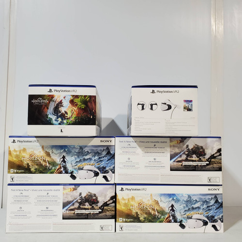 6 units of PlayStation VR2 Horizon Call of the Mountain Bundle - MSRP $4,919 - Returns (Lot # 782614)