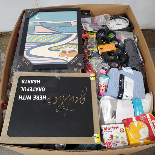 587 units of General Merchandise (Mix) - MSRP $10,436 - Returns (Lot # 909815)