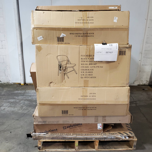 31 units of Office Furniture - MSRP $14,506 - Returns (Lot # 887407)