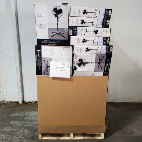 85 units of Fans - MSRP $1,868 - Salvage (Lot # 916202)