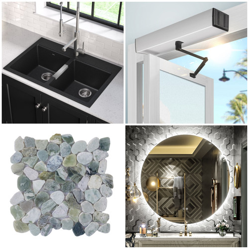 47 units of Kitchen & Bath Fixtures - MSRP $9,587 - Returns (Lot # 919301)