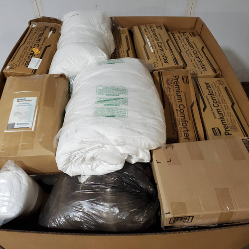 50 units of Bedding - MSRP $1,000 - Returns (Lot # 921112)