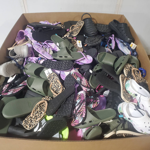 436 units of Sandals (pair) - MSRP $4,688 - Returns (Lot # 941413)