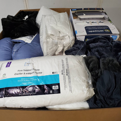 77 units of Bedding - MSRP $2,528 - Returns (Lot # 946017)
