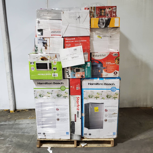 58 units of Small Appliances - MSRP $4,616 - Returns (Lot # 947917)