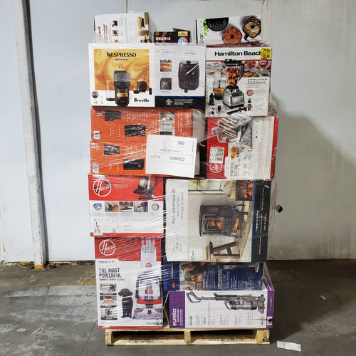 48 units of Small Appliances - MSRP $6,181 - Returns (Lot # 948002)