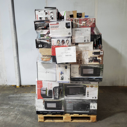 84 units of Small Appliances - MSRP $4,826 - Returns (Lot # 948108)