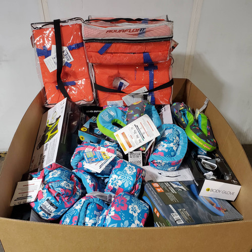 124 units of Sporting Goods - MSRP $3,492 - Returns (Lot # 956414)