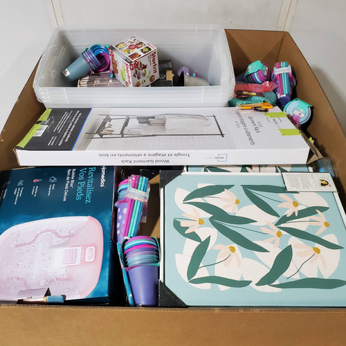 157 units of Home Products - MSRP $2,792 - Returns (Lot # 959123)