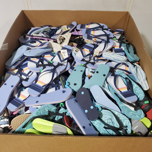 495 units of Sandals (Pairs) - MSRP $3,497 - Returns (Lot # 942208)