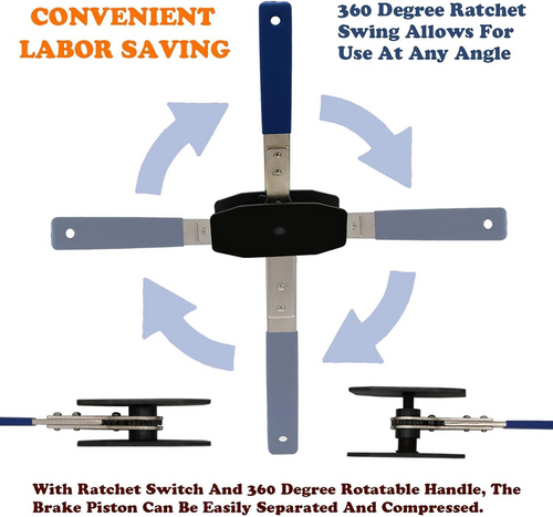 138 units of Brake Tools - Brake Caliper Tools- 4 in 1 - MSRP $3,173 - Like New (Lot # 952407)