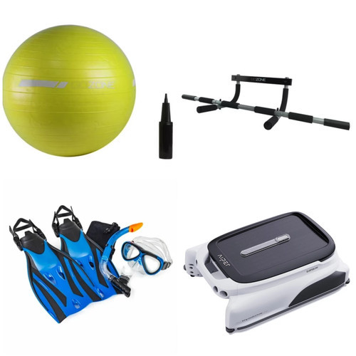 124 units of Sporting Goods - MSRP $3,455 - Returns (Lot # 103-941909)