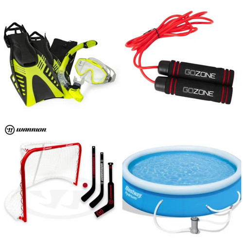 93 units of Sporting Goods - MSRP $2,612 - Returns (Lot # 103-950009)