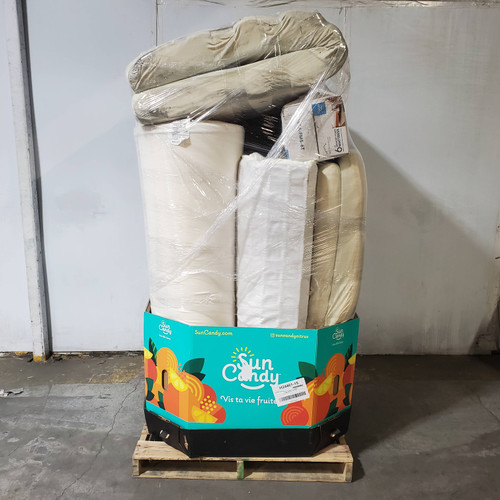 6 units of Mattresses - MSRP $1,275 - Returns (Lot # 961718)