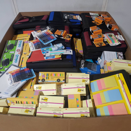 1254 units of Office & School Supplies - MSRP $11,421 - Returns (Lot # 964020)