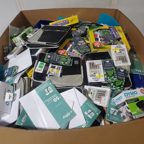 649 units of Office & School Supplies - MSRP $5,817 - Returns (Lot # 965205)