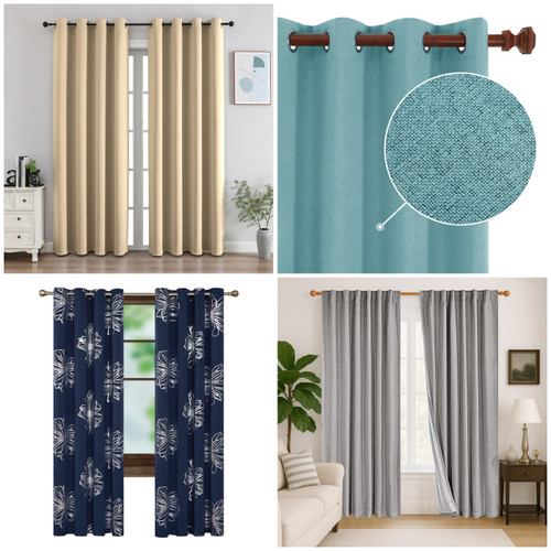 223 units of Curtains - MSRP $8,099 - Like New (Lot # 943533)