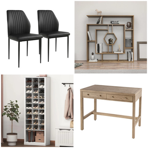 16 units of Home Furniture - MSRP $5,596 - Returns (Lot # 962503)