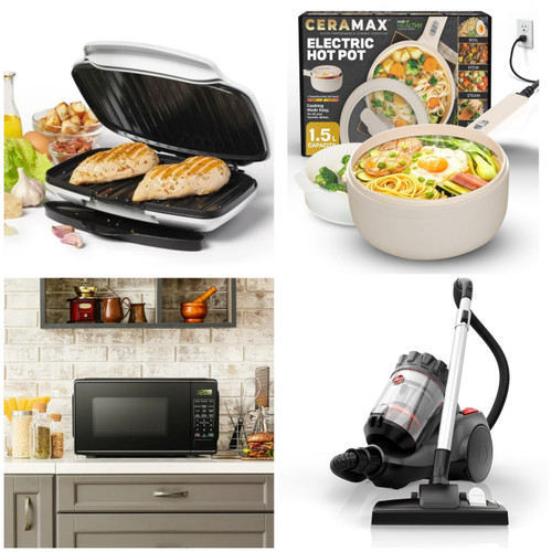 52 units of Small Appliances - MSRP $4,001 - Returns (Lot # 966202)