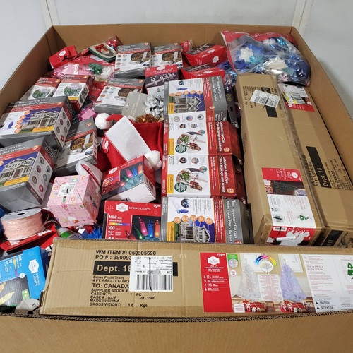 722 units of Christmas & More - MSRP $3,660 - Returns (Lot # 966222)