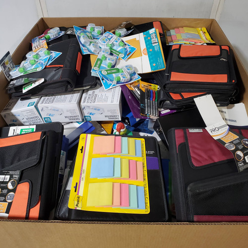 433 units of Office & School Supplies - MSRP $4,845 - Returns (Lot # 966418)