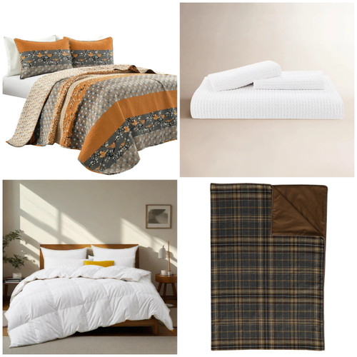 32 units of Bedding - MSRP $4,519 - Returns (Lot # 962506)