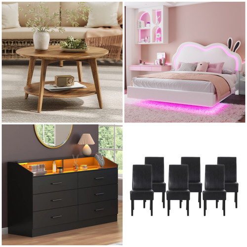 13 units of Home Furniture - MSRP $4,269 - Returns (Lot # 964909)