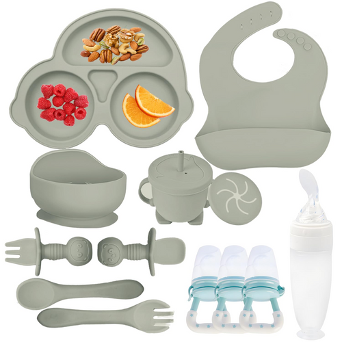230 units of Miicasa Silicone Baby Feeding Sets - MSRP $5,644 - Like New (Lot # 919915)