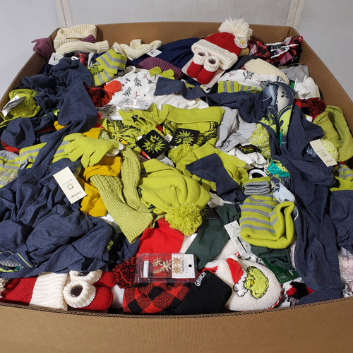 1077 units of Clothing & Accessories - MSRP $14,017 - Returns (Lot # 966811)
