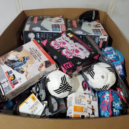 145 units of Sporting Goods - MSRP $3,138 - Returns (Lot # 967401)