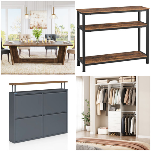 12 units of Home Furniture - MSRP $4,535 - Returns (Lot # 967208)