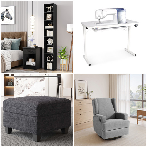 14 units of Home Furniture - MSRP $4,648 - Returns (Lot # 967306)