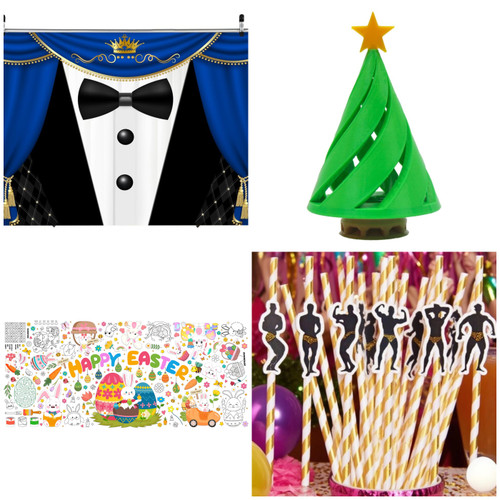 820 units of Holidays & Party - MSRP $9,421 - Returns (Lot # 928105)