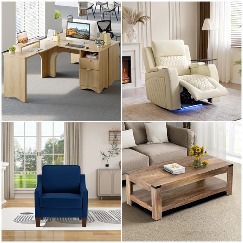 15 units of Home Furniture - MSRP $5,802 - Returns (Lot # 968304)