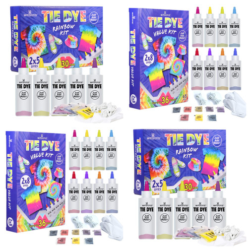 198 units of Winsons Tie Dye Kits - MSRP $3,095 - Like New (Lot # 918522)