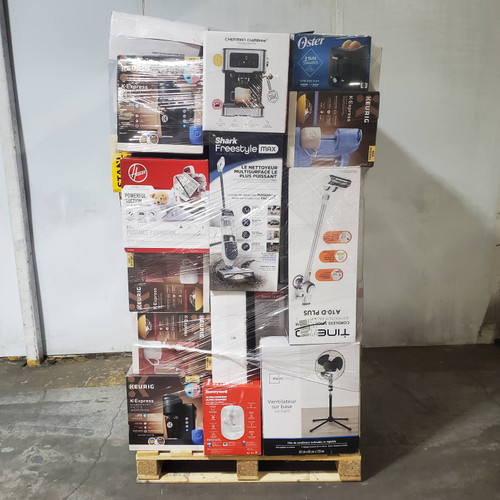 50 units of Small Appliances - MSRP $6,813 - Returns (Lot # 970113)