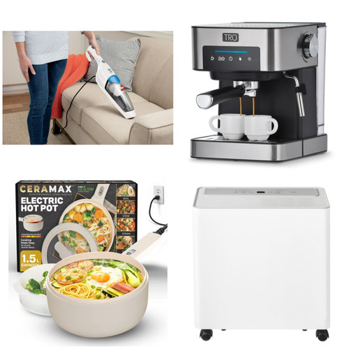 38 units of Small Appliances - MSRP $4,123 - Returns (Lot # 970918)