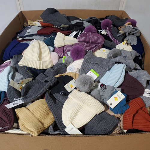 1618 units of Winter Accessories - MSRP $11,185 - Returns (Lot # 971216)
