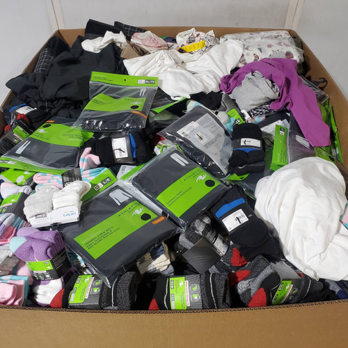 582 units of Clothing & Accessories - MSRP $7,347 - Returns (Lot # 972017)