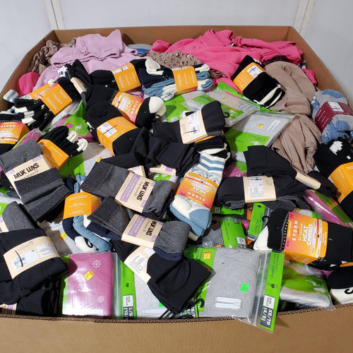 665 units of Clothing & Accessories - MSRP $9,204 - Returns (Lot # 973306)