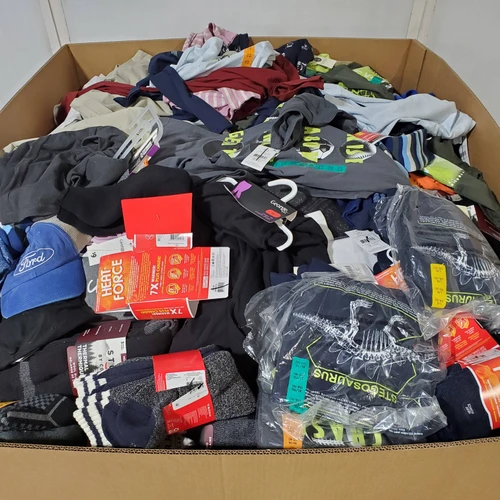 610 units of Clothing & Accessories - MSRP $8,527 - Returns (Lot # 973501)